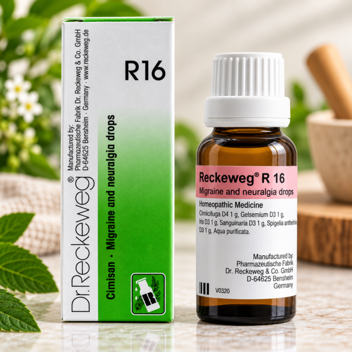 Dr. Reckeweg R16 — Migraine and Neuralgia