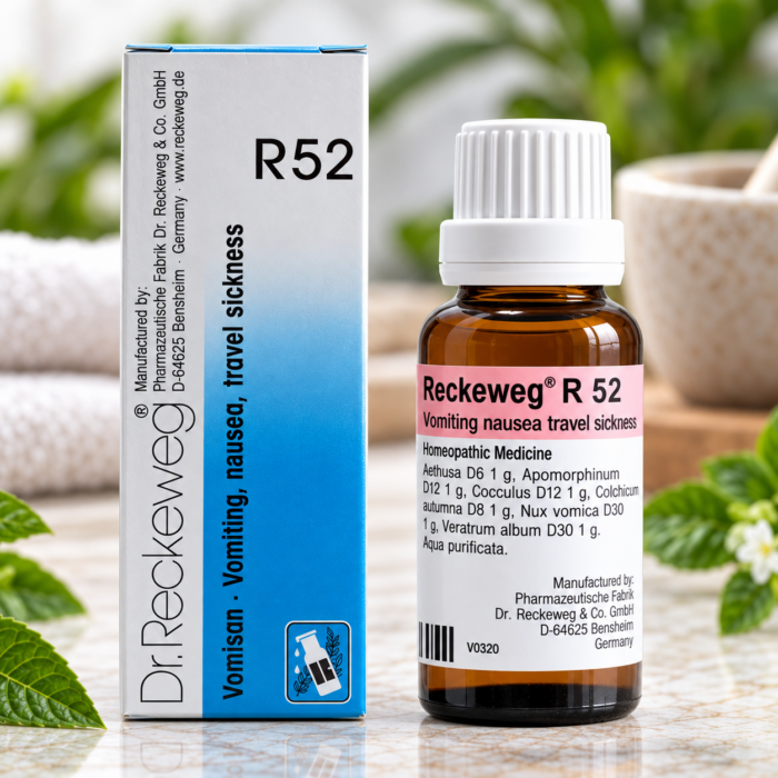 Dr. Reckeweg R52 — Vomiting, Nausea & Travel Sickness