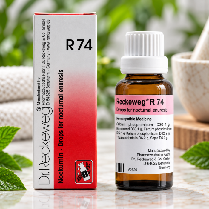 Dr. Reckeweg R74 — Nocturnal Enuresis / Bed Wetting for adults and kids