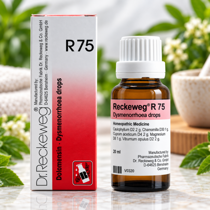 Dr. Reckeweg R75 — Dysmenorrhoea / Period Cramp